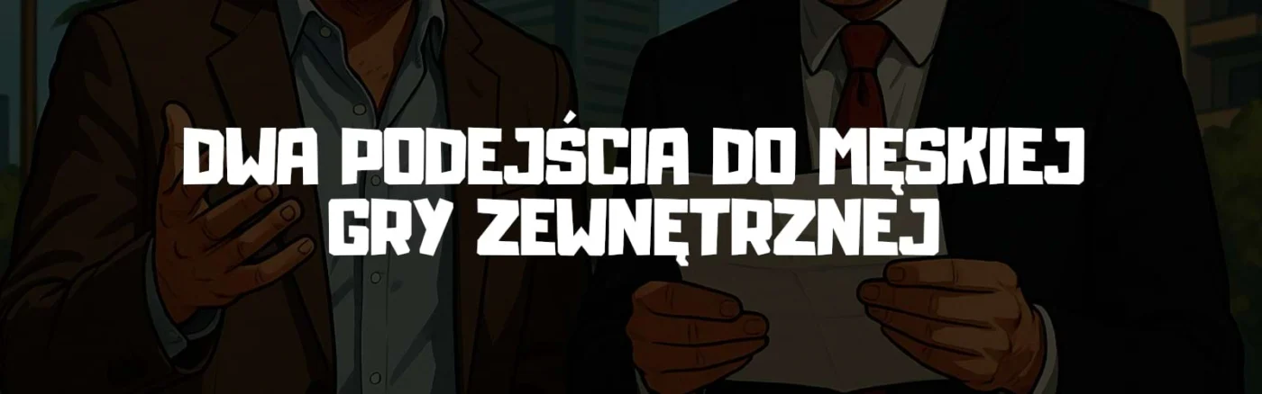 Dwa Podejścia Do Męskiej Gry Zewnętrznej.